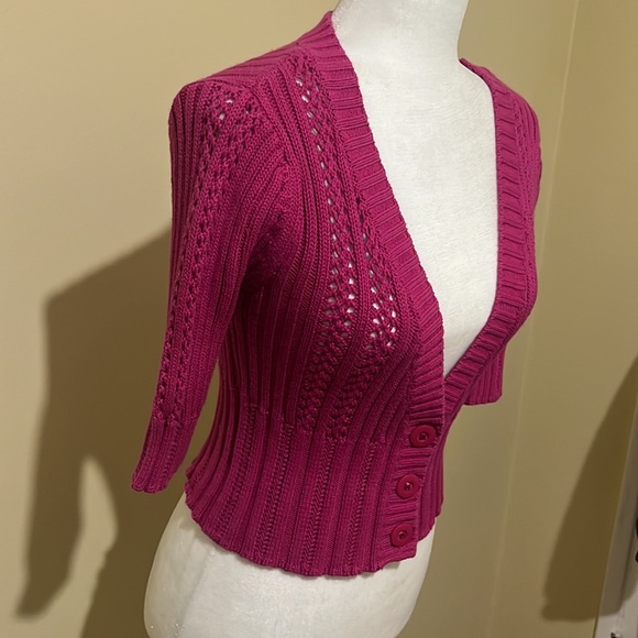 Cropped cardigan - Picture 5 of 8